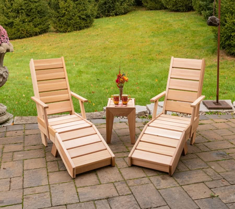 Dundalk LeisureCraft Outdoor Furniture Dundalk LeisureCraft Pacific Modern Collection