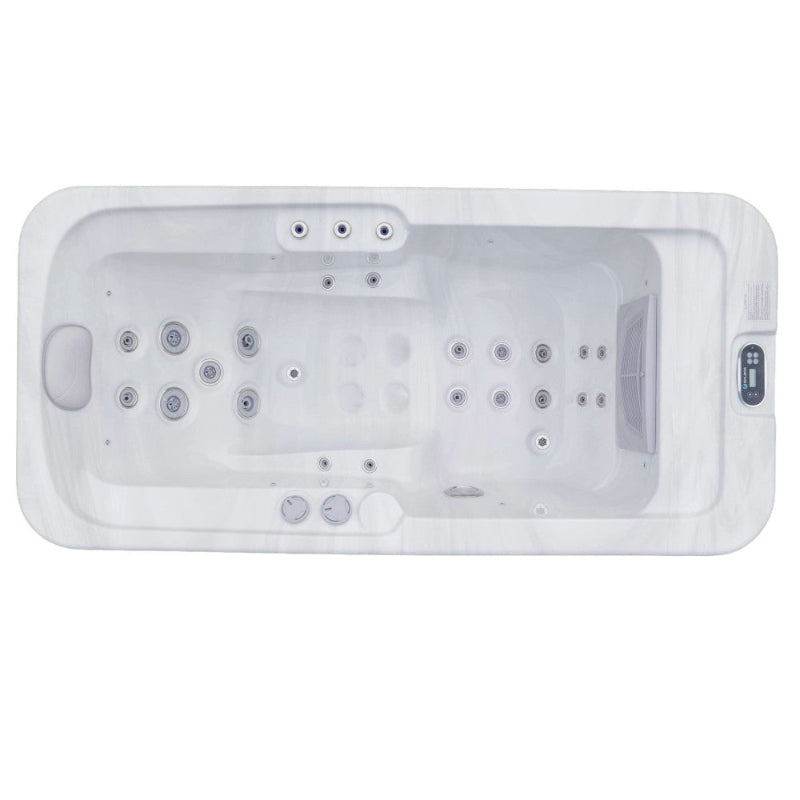 Luxury Spas Hot Tubs Luxury Spas Lacey 1-Person Hybrid Plug N Play Hot Tub