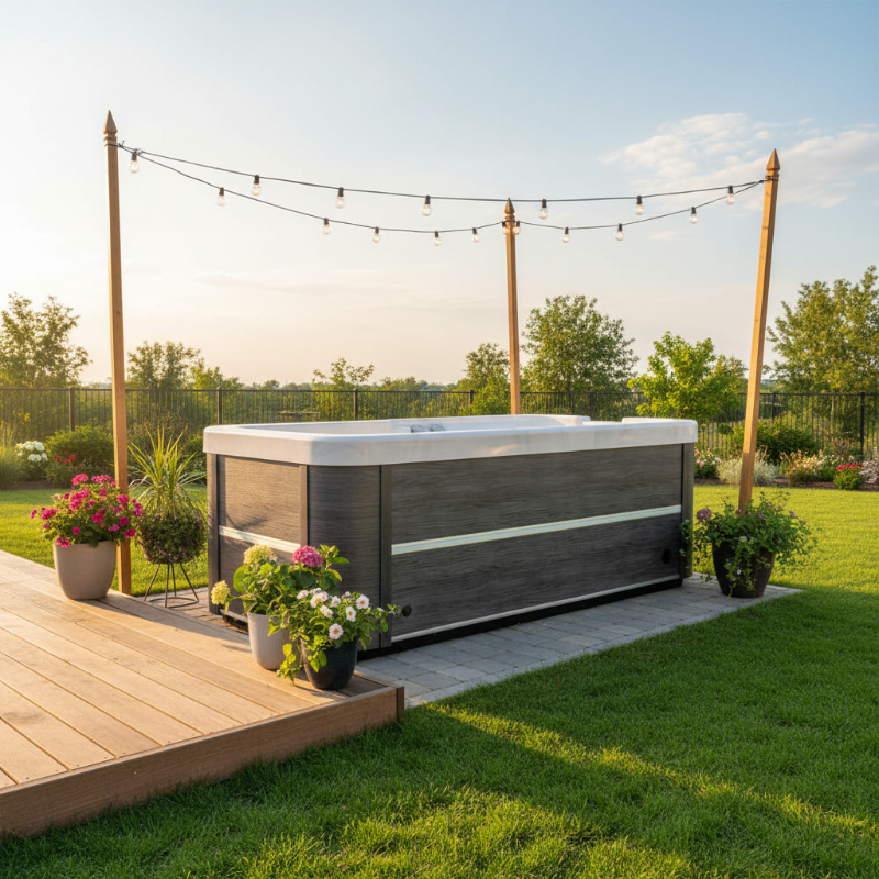 Luxury Spas Hot Tubs Luxury Spas Lacey 1 Person Hybrid Plug N Play Hot Tub