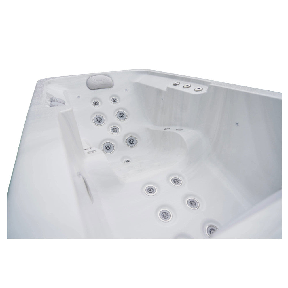 Luxury Spas Hot Tubs Luxury Spas Lacey 1-Person Hybrid Plug N Play Hot Tub