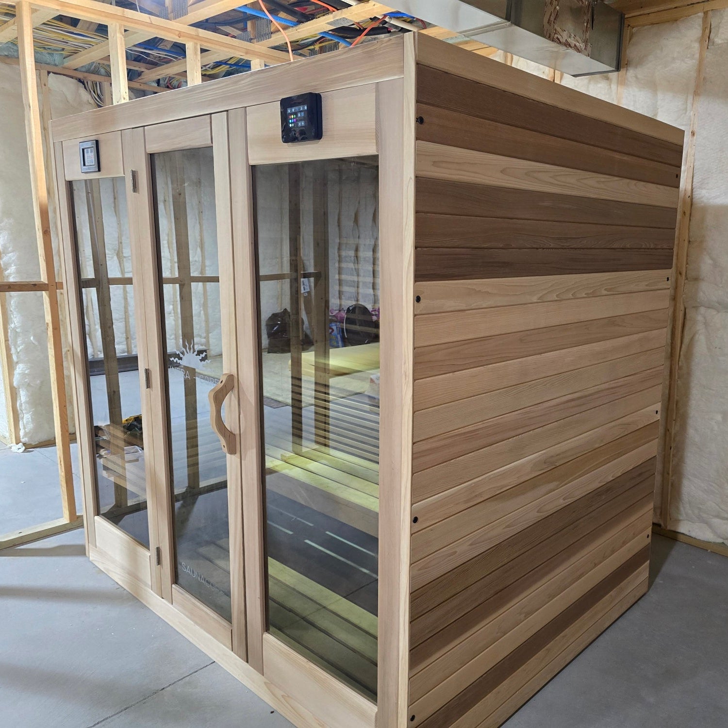Saunacore Saunas SaunaCore Infrared Infra-core Premium Dual Sauna