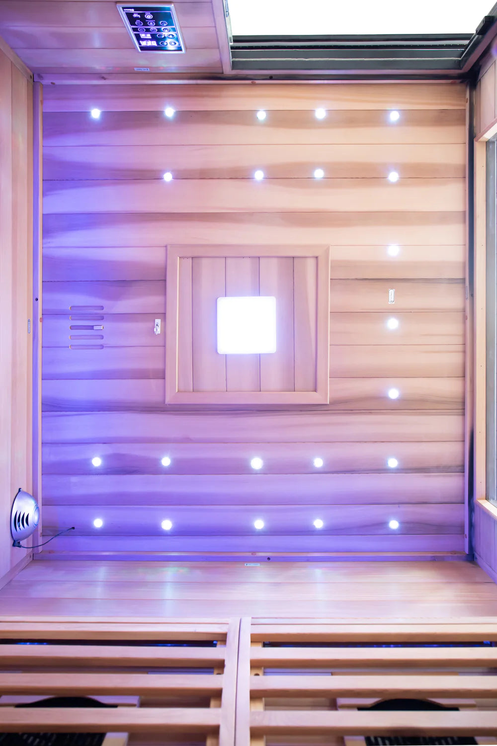 Experience the Sun Home Luminar 2-Person Infrared Sauna - Transform Your  Wellness