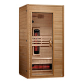 Golden Designs Saunas Golden Designs 2026 Model Dynamic "Martin" 1-2 Person Full Spectrum Near Zero EMF FAR IR Sauna (DYN-6006-03 FS)