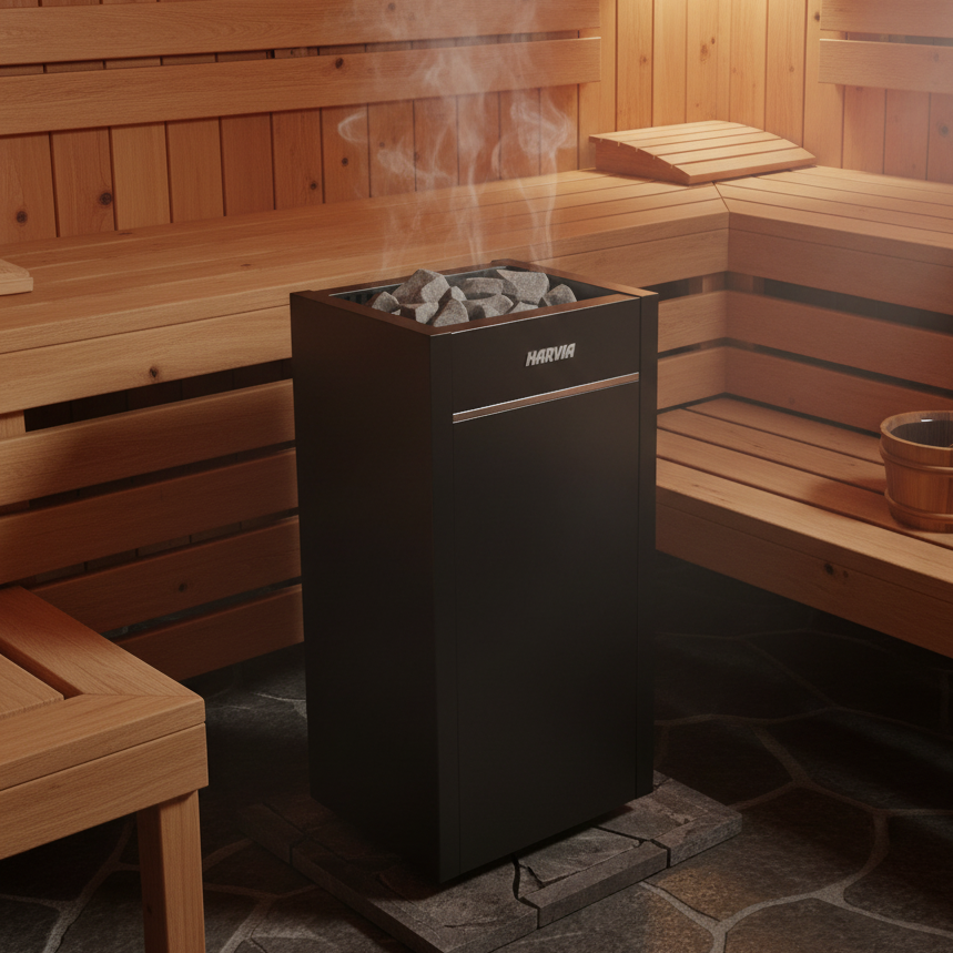Harvia Heaters Harvia Virta HL80E 8kW Electric Sauna Heater