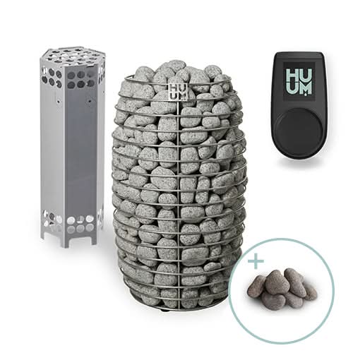 HUUM Heaters HUUM HIVE Mini Series 10.5kW Sauna Heater Package