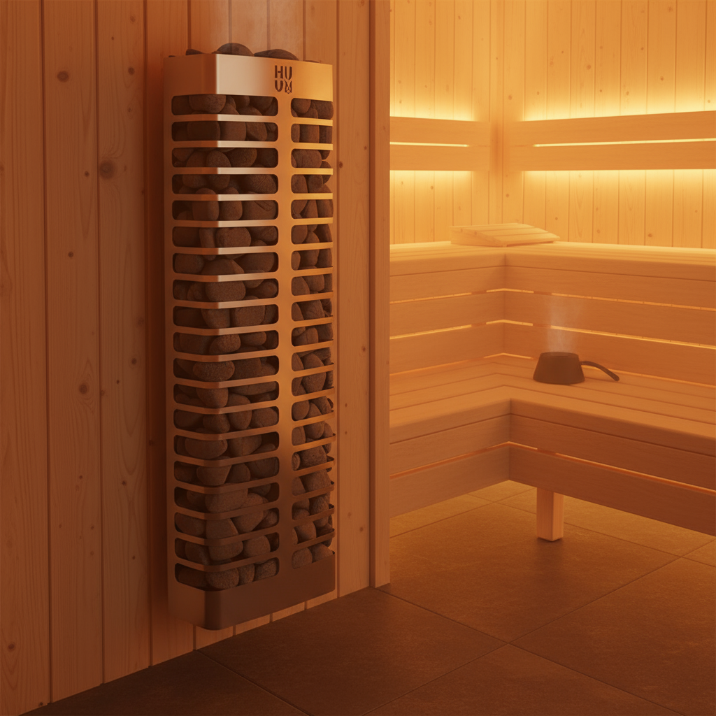 HUUM Heaters HUUM Steel 4 Mini Series 3.5kW Electric Sauna Heater