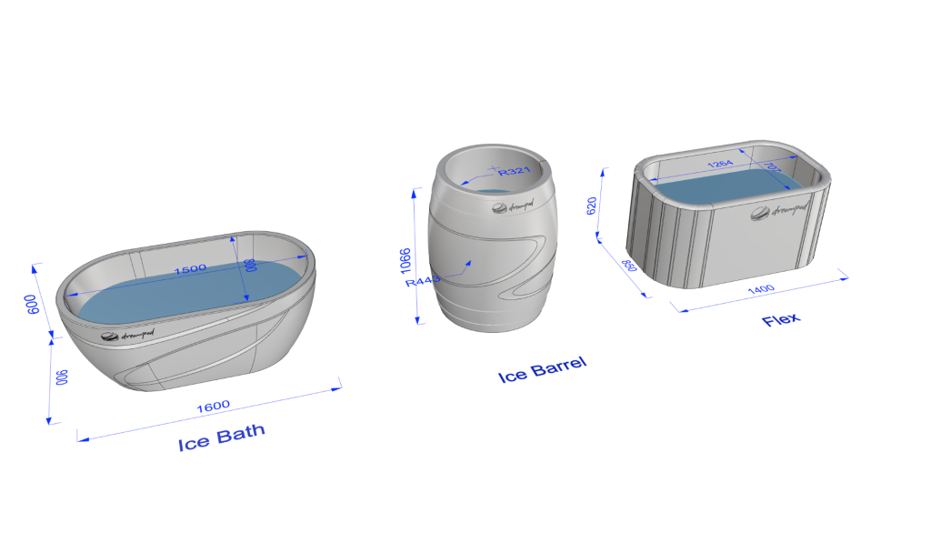 Dreampod Cold Plunge Tubs Dreampod Ice Bath FLEX