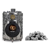 IKI Heaters IKI Mini  16.6kW Wood-Burning Sauna Stove Package