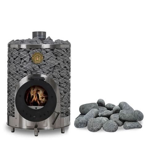 IKI Heaters IKI Original Wood-Burning Sauna Stove Package