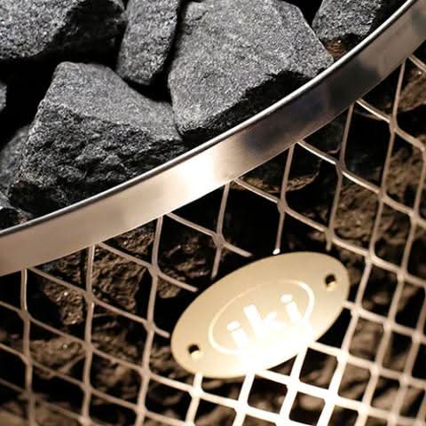 IKI Heaters IKI 6.6B Pillar Series 6.6kW Sauna Heater, Built-In Controls