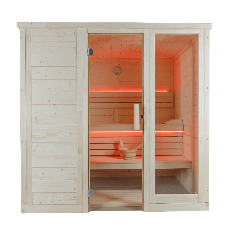 Almost Heaven Saunas Almost Heaven Wolfpine 2-5 Person Indoor Sauna — Heritage Collection