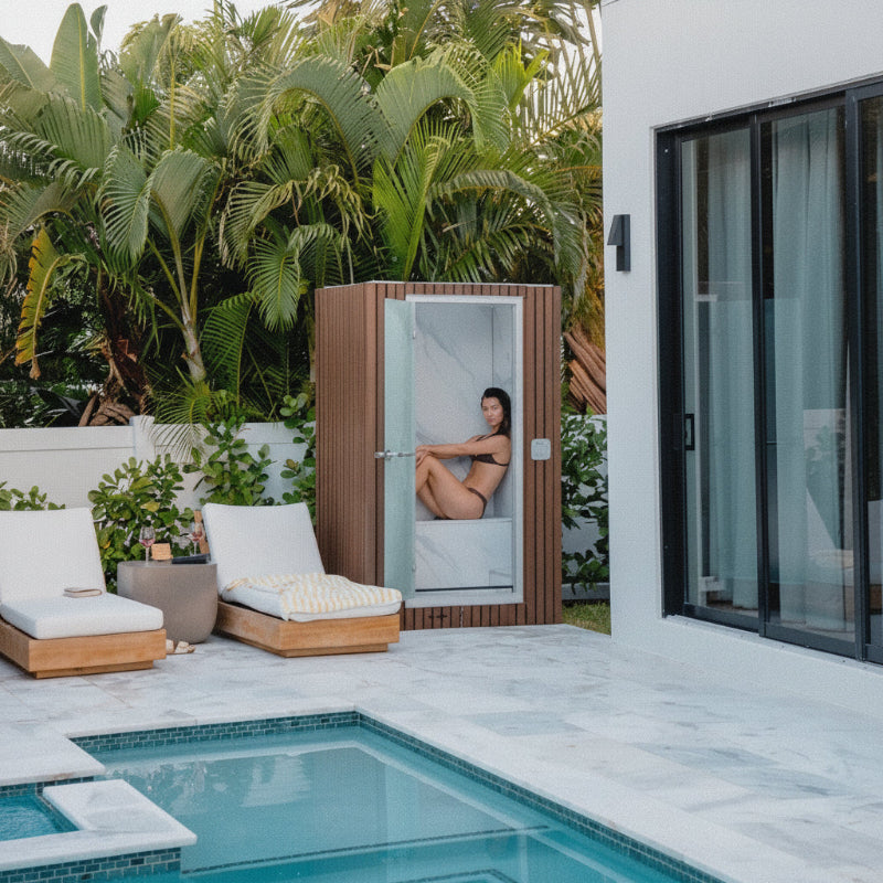 GeyserSteam Saunas GeyserSteam Fly Geyser 2-Person Outdoor Steam Room