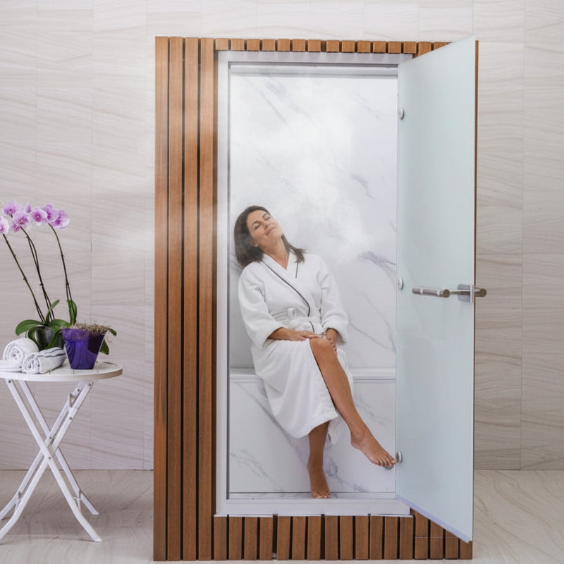 GeyserSteam Saunas GeyserSteam Fly Geyser 2-Person Outdoor Steam Room