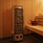 Harvia Heaters Harvia Cilindro PC80 8kW Electric Sauna Heater with Built-in Controls