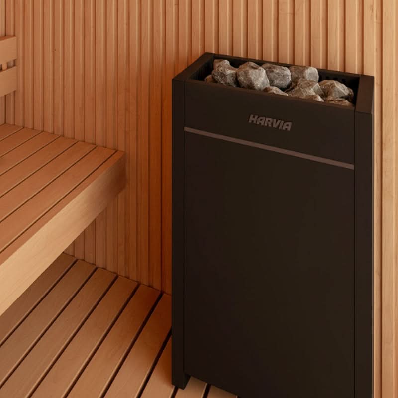 Harvia Heaters Harvia Virta HL110E 10.5kW Electric Sauna Heater with Xenio Digital Controller
