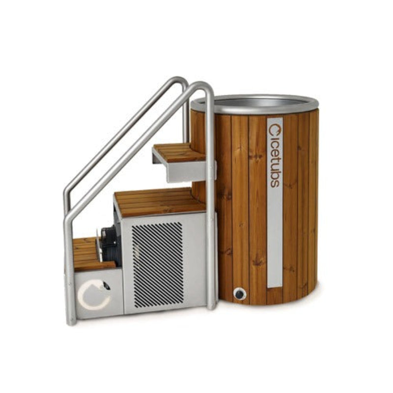 Icetubs Cold Plunge Tubs Icetubs IceBarrel Thermowood & Stainless Cold Plunge Tub