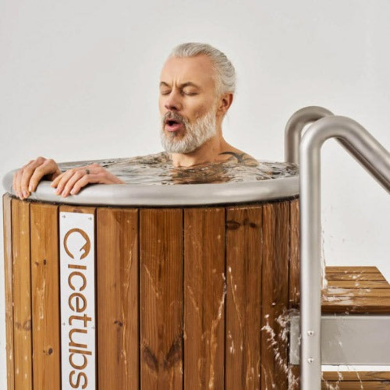 Icetubs Cold Plunge Tubs Icetubs IceBarrel Thermowood & Stainless Cold Plunge Tub