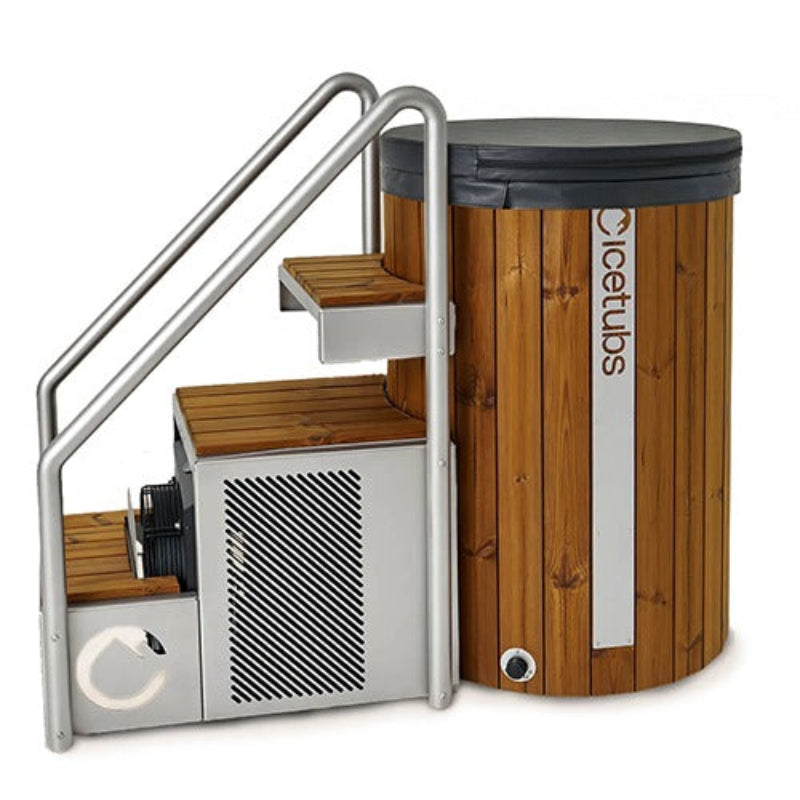 Icetubs Cold Plunge Tubs Icetubs IceBarrel Thermowood & Stainless Cold Plunge Tub