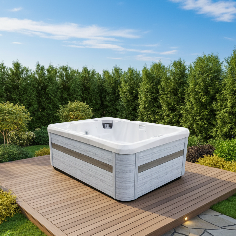 Luxury Spas Hot Tubs Luxury Spas Largo 3 Person Hybrid Plug N Play Hot Tub