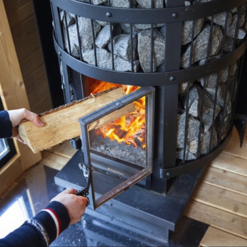 Harvia Heaters Harvia Legend 240 Green flame 15.9kW Wood Burning Sauna Stove