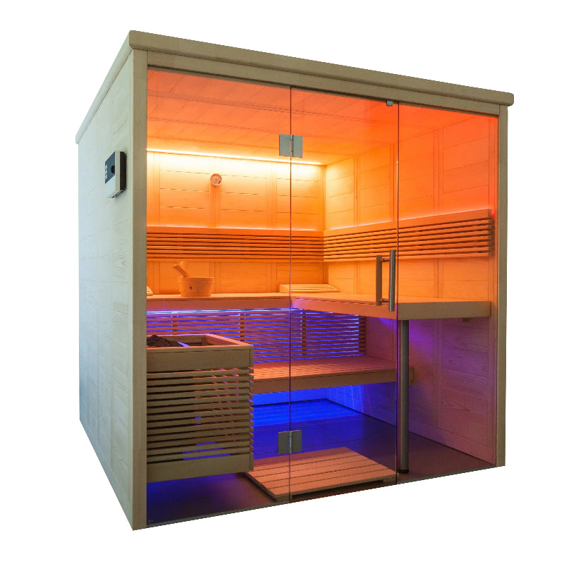 Almost Heaven Saunas Almost Heaven Everwood 2-5 Person Indoor Sauna — Heritage Collection