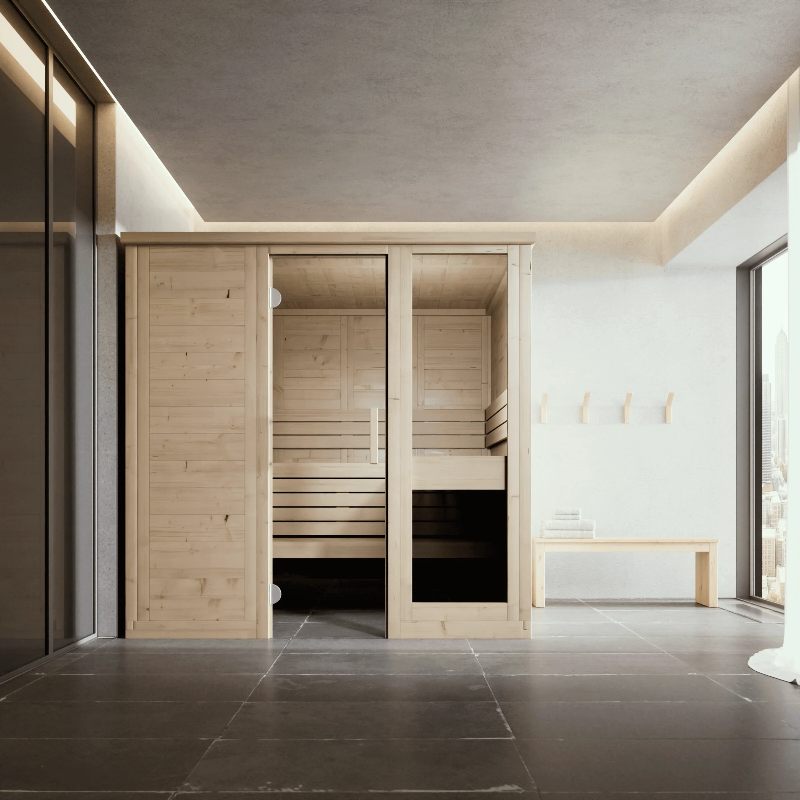 Almost Heaven Saunas Almost Heaven Wolfpine 2-5 Person Indoor Sauna — Heritage Collection