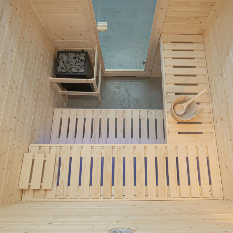 Almost Heaven Saunas Almost Heaven Wolfpine 2-5 Person Indoor Sauna — Heritage Collection