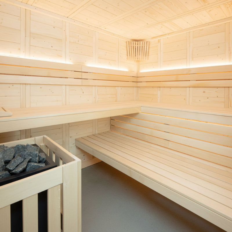 Almost Heaven Saunas Almost Heaven Wolfpine 2-5 Person Indoor Sauna — Heritage Collection