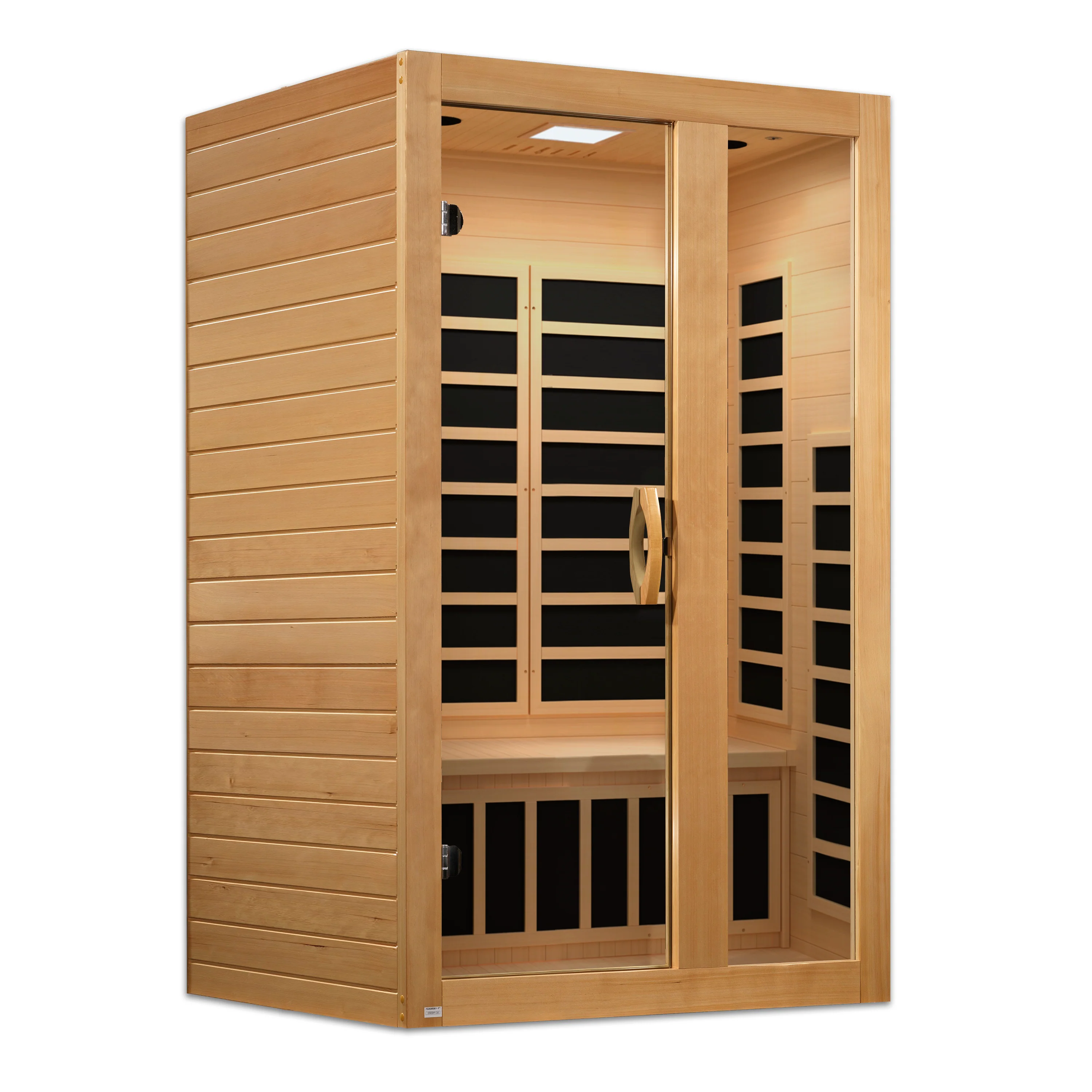 Golden Designs Saunas Golden Designs Dynamic Serena 2 Person Low EMF FAR IR Sauna (DYN-6229-01)