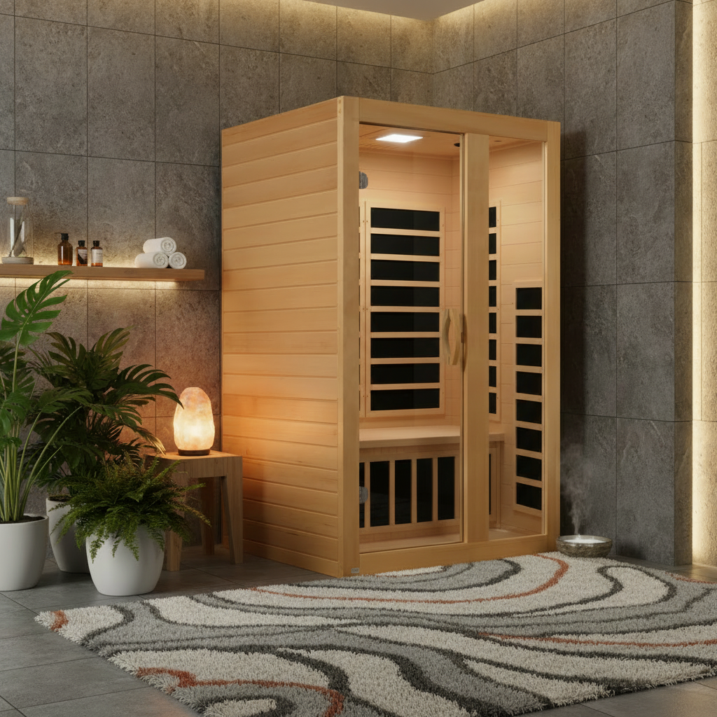 Golden Designs Saunas Golden Designs Dynamic Serena 2 Person Indoor Low EMF FAR Infrared Sauna (DYN-6229-01)