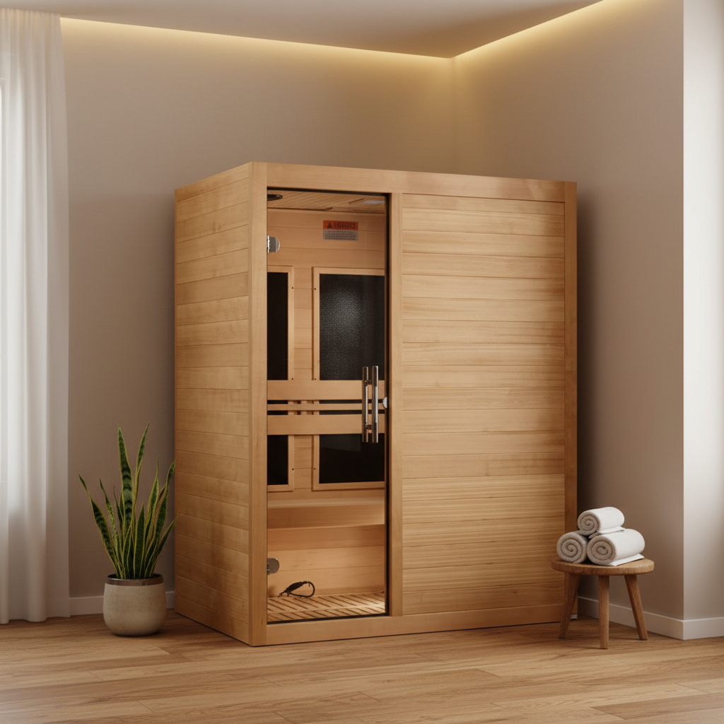 Golden Designs Saunas Golden Designs Maxxus "S-Line" 3 Person Low EMF FAR IR Sauna (MX-S306-01)