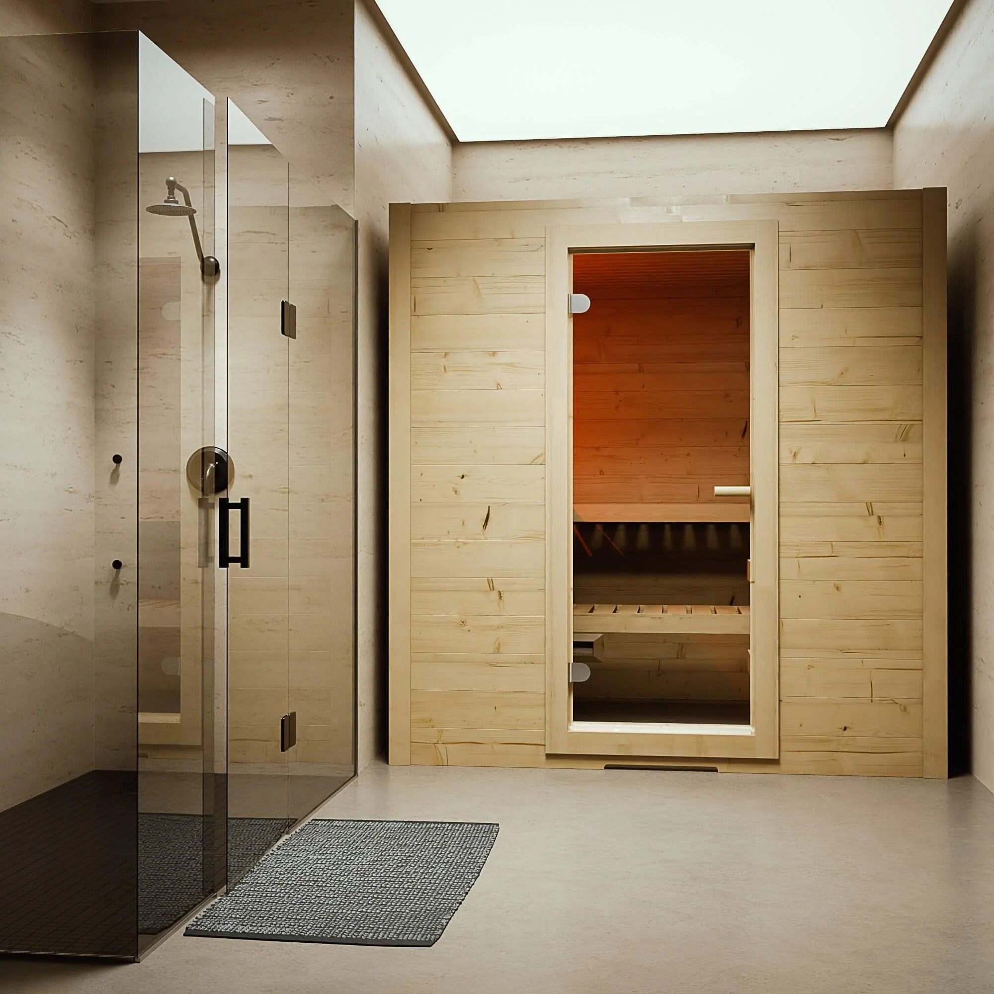 Almost Heaven Saunas Almost Heaven Tyrol 3-5 Person Indoor Sauna — Heritage Collection