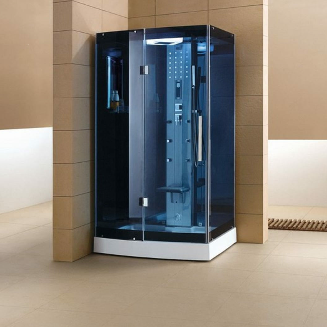 Mesa WS-300A Steam Shower - 47"W x 35"D x 85"H (Blue Glass)