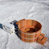 Northern Lights Hot Tubs Northern Lights Heat Pump 36” 4 Person Chill or Heat Tub Package