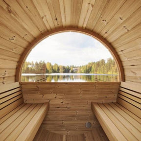 SaunaLife Model E8W Sauna Barrel-Window - My Sauna World