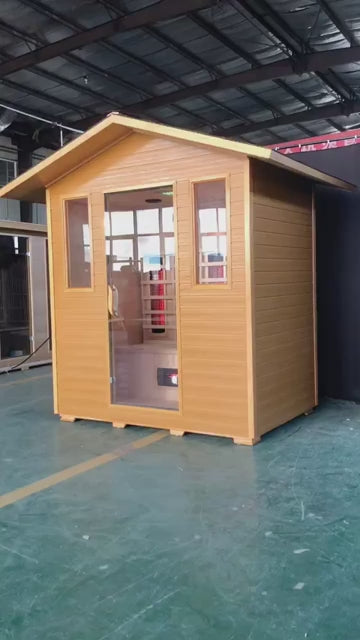 Sunray Cayenne 4 Person Outdoor Infrared Sauna