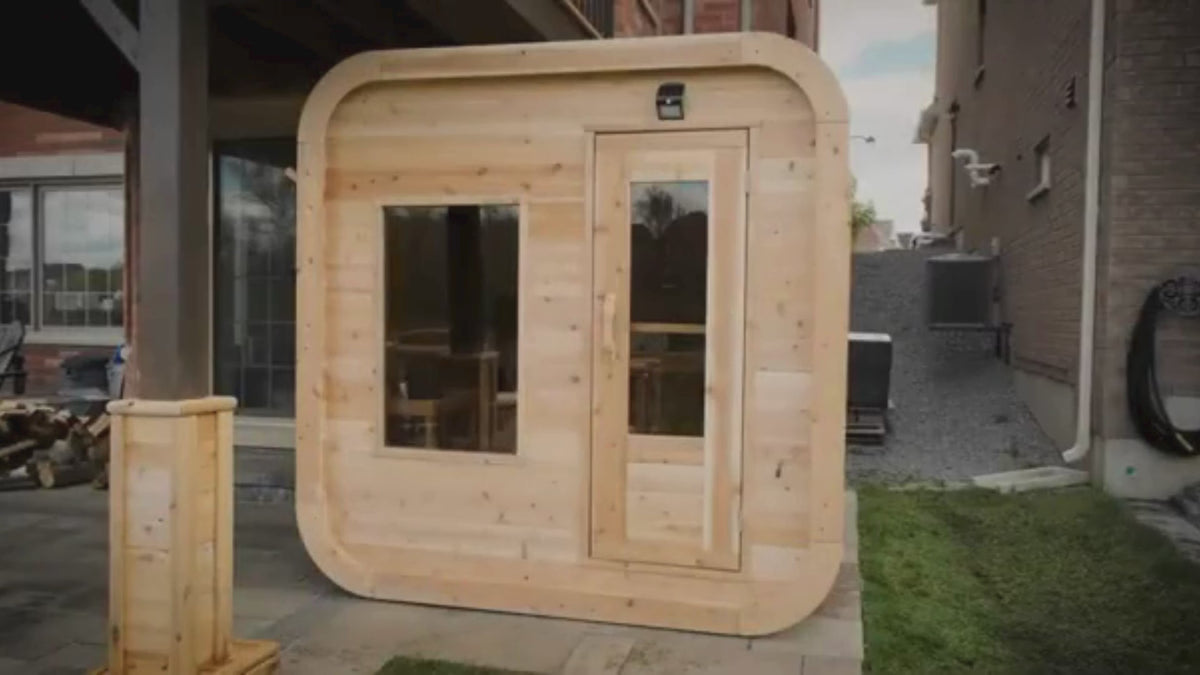 Dundalk LeisureCraft Canadian Timber Luna 3-4 Person Sauna - CTC22LU