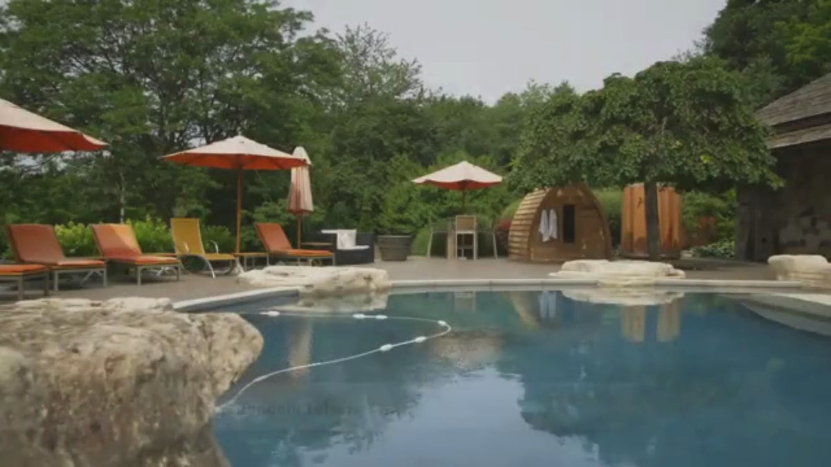 Dundalk Leisure Knotty Cedar Mini Pod Sauna