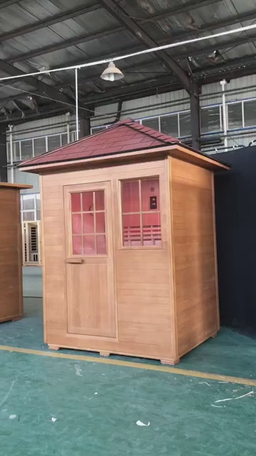 Sunray Freeport 3-Person Outdoor Traditional Sauna Video