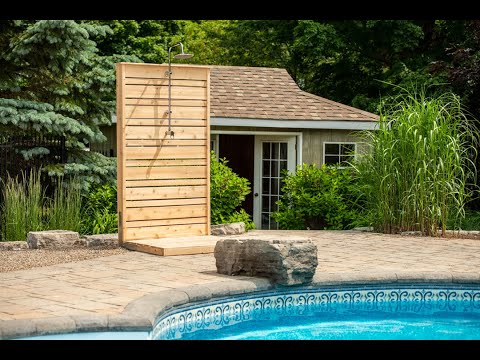 Dundalk LeisureCraft Canadian Timber Sierra Pillar Shower