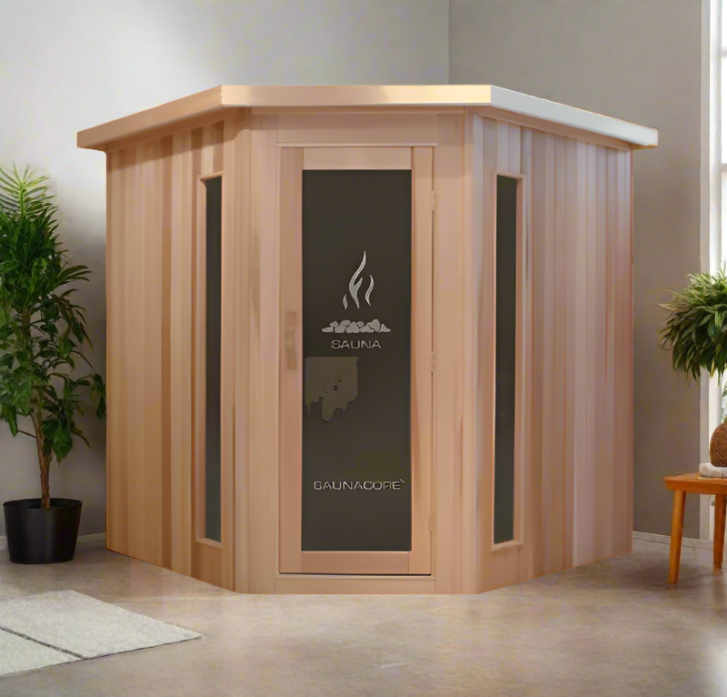 Saunacore Saunas Saunacore Traditional Indoor Saunas Neo-Classic Style Series N6X6