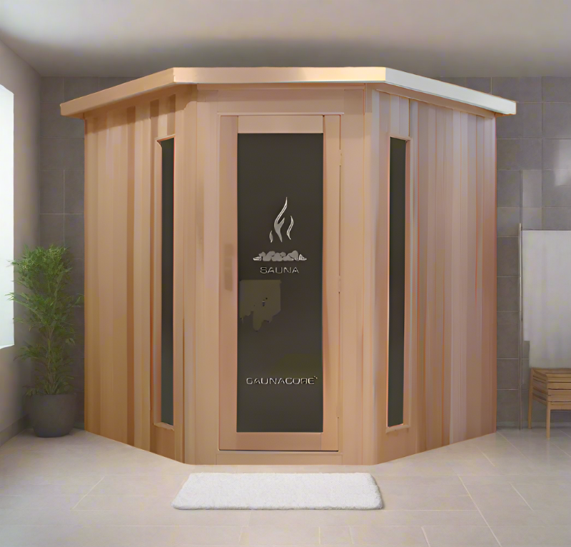 Saunacore Saunas Saunacore Traditional Indoor Saunas Neo-Classic Style Series N6X6