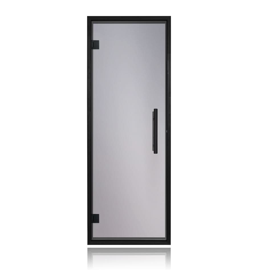 ProSaunas Accessories Prosaunas Black Alder Frame Tinted Glass Sauna Door 24x73