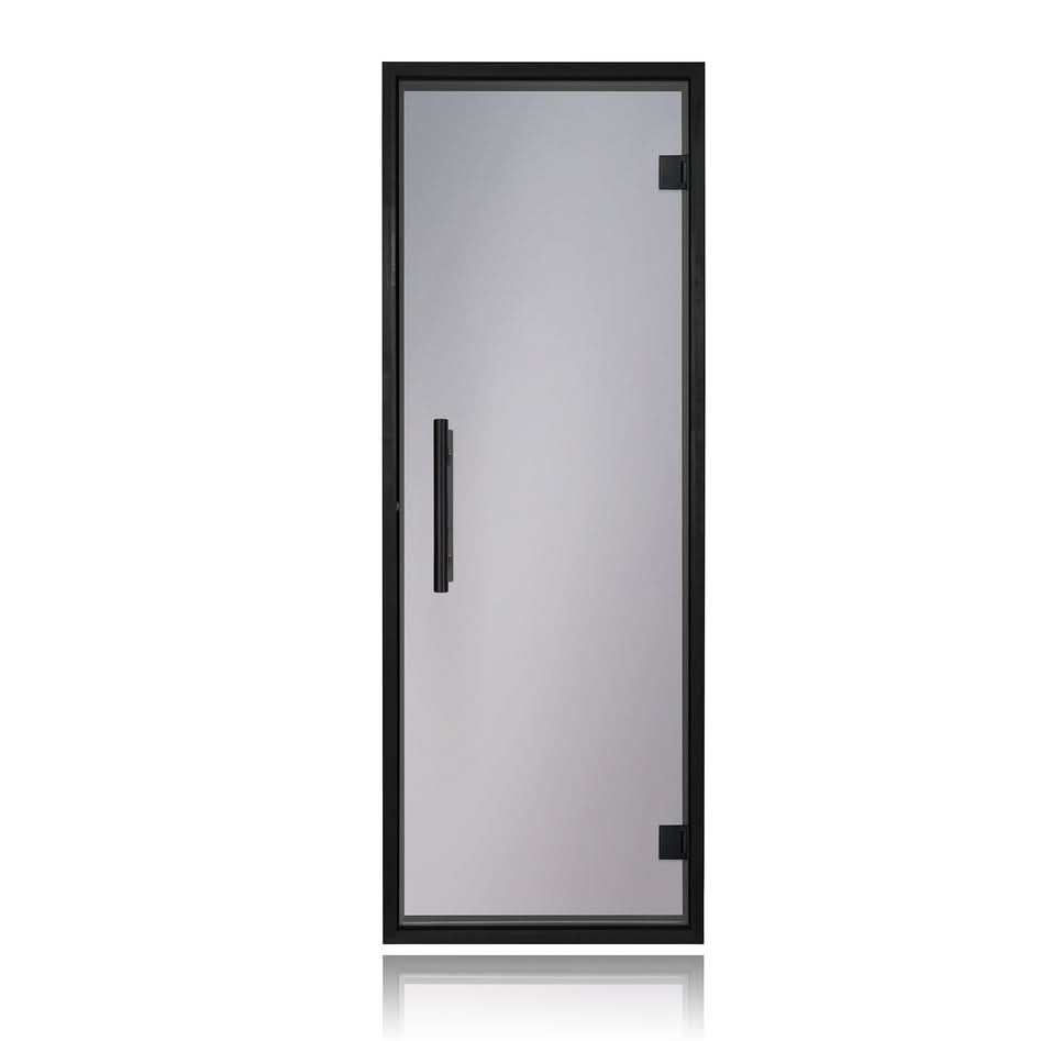 ProSaunas Accessories Prosaunas Black Alder Frame Tinted Glass Sauna Door 24x73