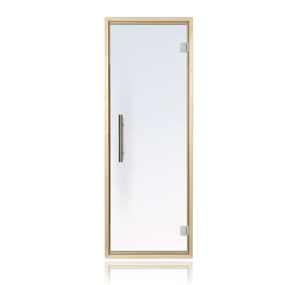 ProSaunas Accessories Prosaunas Aspen Frame Clear Glass Sauna Door 24x73