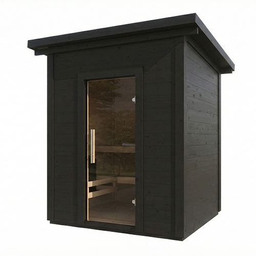SaunaLife Saunas SaunaLife Model G2B 4 Person Garden Series Outdoor Sauna (Paint Included)