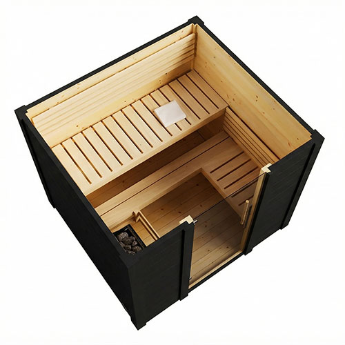 SaunaLife Saunas SaunaLife Model G2B 4 Person Garden Series Outdoor Sauna (Paint Included)