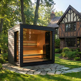 SaunaLife Saunas SaunaLife Model G6 5 Person Garden Series Pre-Assembled Outdoor Home Sauna