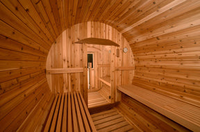 Almost Heaven Shenandoah Barrel Sauna - My Sauna World