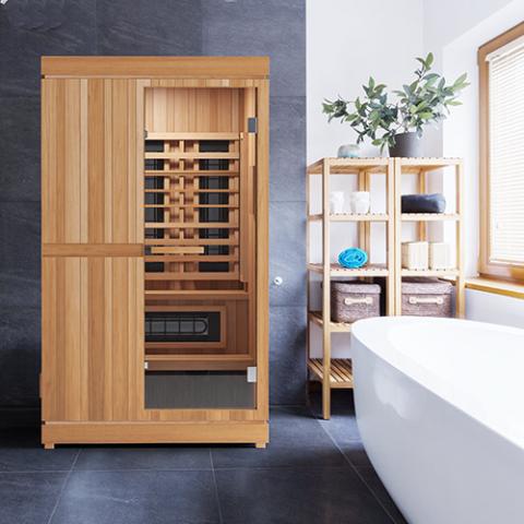 Finnmark 2 Person FD-4 Trinity Infrared & Steam Sauna Combo